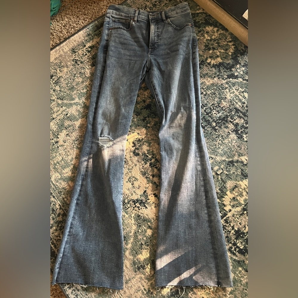 Brand New Never Worn Without Tags Express Flare 8R 8 Regular Women’s Flare Jeans